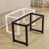 NWHJ Rectangular Table Leg Base Frame for Farmhouse Desk, Dining Table, Computer Desk, Metal Industrial Style, Easy to Assemble view 1