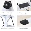 CGF-Stands Portable Step Ladder Folding Step Stool with Anti-Slip Wide Pedal, Sturdy Aluminum 4 Step Stool,Lightweight Folding Step Ladder for Adults Hold Up to 300lb view 2