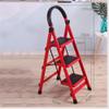 3 Step Step Ladder Folding Step Stool with Anti-Slip Wide Pedal, Sturdy Aluminum 3 Step Stool,Lightweight Folding Step Ladder for Adults Hold Up to 300lb view 3