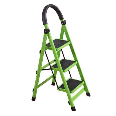 CGF-Stands 3 Step Step Ladder Folding Step Stool with Anti-Slip Wide Pedal, Sturdy Aluminum 3 Step Stool,Lightweight Folding Step Ladder for Adults Hold Up to 300lb