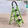 CGF-Stands 3 Step Step Ladder Folding Step Stool with Anti-Slip Wide Pedal, Sturdy Aluminum 3 Step Stool,Lightweight Folding Step Ladder for Adults Hold Up to 300lb view 3