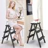 CGF-Stands Step Ladder 3 Step Folding Step Stool with Anti-Slip Wide Pedal,Hold Up to 3 Step Stool,Lightweight Folding Step Ladder for Adults 300lb Sturdy Aluminum view 3