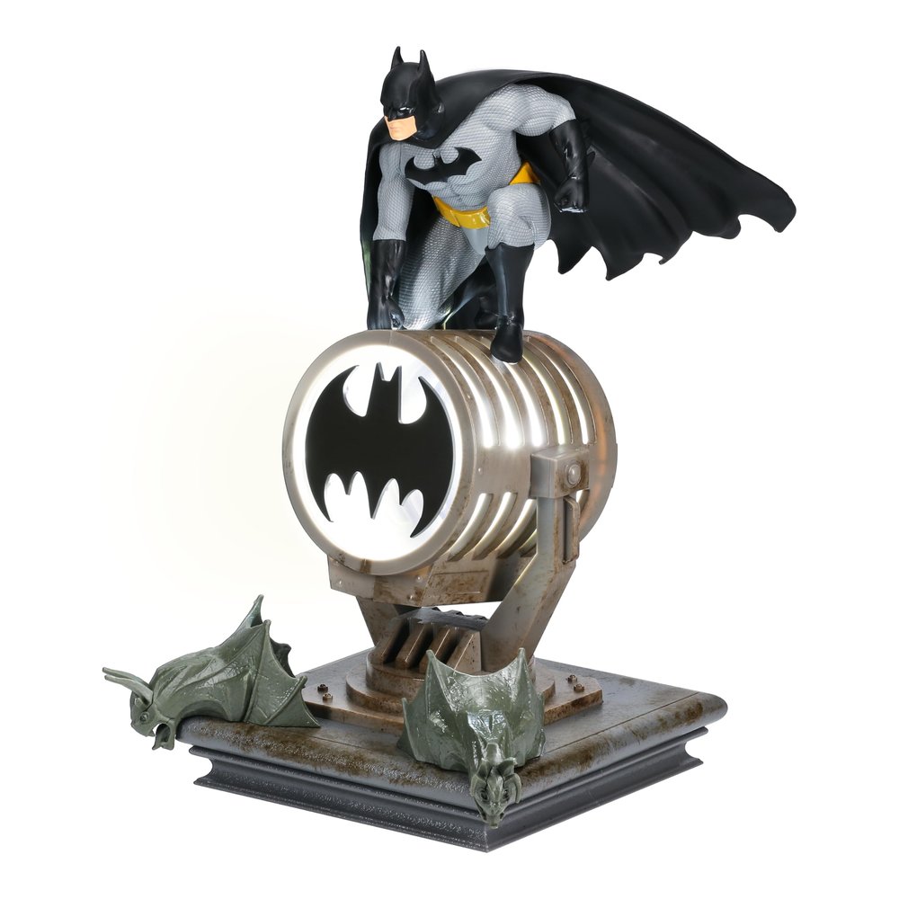 Paladone Batman Figurine Light - Officially Licensed DC Super Heroes Decor and Gift, Collectible Display Lamp Must Have for DC Comic Fans, USB Powered 27 LED Light