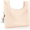 Aventura ove-30629 Eco Bag, My Bag, Shopper, Marche Bag, Eco Tote Bag, Convenience Store, Convenience Store, Eco Bag, Nylon Bag, Large Capacity, Large, Medium, Carabiner Included, Storage Pouch Included, Light Beige view 2