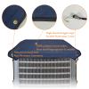Foozet Air Conditioner Cover for Outside Units, AC Cover for Central Units, Heavy Duty Winter Top, 32 x 32 view 3