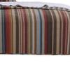 Benzara BM101912 Phoenix Fabric Quilt Set with Striped Prints Multi Color - Twin Size - 2 Piece view 3