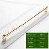 Door Cabinet Handles, Modern Wardrobe Handle, Furniture Solid Door Knob, Cupboard Shoe Cabinet Handle, Drawer Closet Golden Handle, Hardware,Bedroom Kitchen Pull, Indoor Hardware view 2