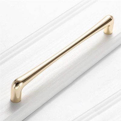 Geeyu Door Cabinet Handles, Modern Wardrobe Handle, Furniture Solid Door Knob, Cupboard Shoe Cabinet Handle, Drawer Closet Golden Handle, Hardware,Bedroom Kitchen Pull, Indoor Hardware