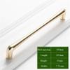 Geeyu Door Cabinet Handles, Modern Wardrobe Handle, Furniture Solid Door Knob, Cupboard Shoe Cabinet Handle, Drawer Closet Golden Handle, Hardware,Bedroom Kitchen Pull, Indoor Hardware view 2