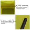 Cabilock Plastic Trash can Portable Waste Bin for Kitchen Cupboard Hanging Garbage Bin Foldable Trash Can car Trash can with lid car Mount Hanging Garbage Container Plastic Barrel Hanger view 3