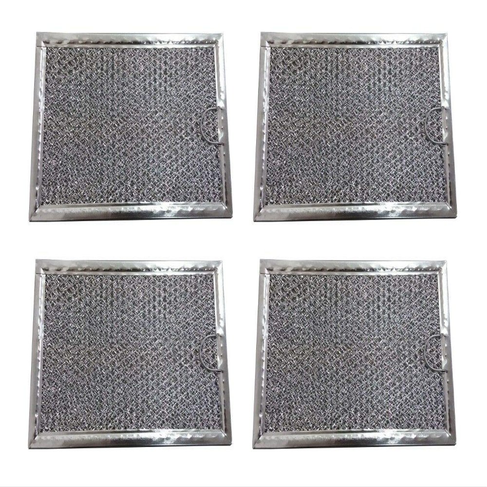 4 Pack Aluminum Mesh Microwave Grease Filter for 5304464105- NEW