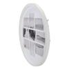 Northlight Round Wall Collage with 9-Picture Slots - for 3.5" X 5" Photos - 20.75"- White view 2
