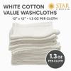 Marquis Mills 12 Inch x 12 Inch White Cotton Value Rags - Reusable Lt Weight Thin Cloth Rags - Wood Stain/Painting/Crafts/Garage - Set of 960 view 2