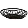 Oval Food Serving Baskets 36-Pack (Black) view 1