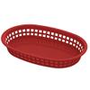 NSF-Certified Oblong Food Serving Baskets 36-Pack (Red) view 1