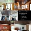 FASDE Dunes Vertical Decorative Vinyl 2ft x 2ft Glue Up Ceiling Panel in Smoked Pewter (5 Pack) view 4