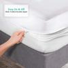 Nestl Premium Zippered Mattress Encasement - Water Proof Full Mattress Protector - Cotton Terry Top Fits 15 Inches Deep - Full view 2