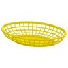 NSF Certified Oval Food Serving Baskets 36-Pack (Yellow) view 1