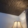 FASDE Dunes Vertical Decorative Vinyl 2ft x 2ft Glue Up Ceiling Panel in Oil-Rubbed Bronze (5 Pack) view 2
