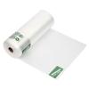 Fit Meal Prep 875 Ct 12"x 20" Large Plastic Produce Bag Roll, US Made HDPE, Durable Clear Food Storage Saver for Fruit Vegetable Bakery Snack Grocery Bags view 2