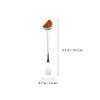 Hemoton Sturdy Stainless Silverware Set 4pcs Fruit Shape Fork Spoon Ideal for Kitchen Dining view 3