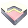 Grand Teton Graphite Memory Foam RV and Camper Mattress (Narrow Full 48x75) view 1