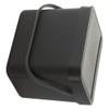 Cabilock Modern Wall-Mounted Trash Can Collapsible Design Portable Plastic Bin Black Ideal for Kitchen Home view 2