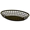 NSF Certified Oval Food Serving Baskets 36-Pack (Brown) view 1
