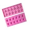 26.8 * 11.6cm Cat Paw Shape Silicone Lollipop Mold Dog Claw Candy Chocolate Fondant Mold Pan Baking Cake Decorating Tools DUO ER view 3