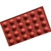 DUO ER 15/24 Half Ball Shaped Mini Truffles Silicone Chocolate Mold Non-Stick Cake Mold 3D Jelly Candy Soap Molds Cake Decorating Tools (Color : 24 Cavity) view 1