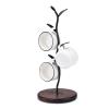 ALLCENER Mug Holder, Countertop Mug Tree, Coffee Mugs & Tea Cup Storage Rack, Coffee Counter Bar Accessory & Kitchen Organizer, Black (single row) view 1