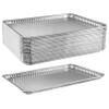16 x 11 Inch 20 Pack Large Aluminum Pans Cookie Sheets Heavy Duty Non Stick Disposable Baking Trays for Cookies Bacon Brownies Rectangular Foil Pans for Oven Broiler Cooking Grilling Catering view 1