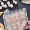 16 x 11 Inch 20 Pack Large Aluminum Pans Cookie Sheets Heavy Duty Non Stick Disposable Baking Trays for Cookies Bacon Brownies Rectangular Foil Pans for Oven Broiler Cooking Grilling Catering view 2