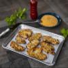 16 x 11 Inch 20 Pack Large Aluminum Pans Cookie Sheets Heavy Duty Non Stick Disposable Baking Trays for Cookies Bacon Brownies Rectangular Foil Pans for Oven Broiler Cooking Grilling Catering view 3