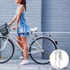 BESPORTBLE Bike Double Kickstand Adjustable Center Mount Double Stand Folding Bicycle Stand Support Rear Mount for Mountain Bike Bicycles Adult view 4