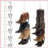 Boottique Boot Organizer: The Rack That Hangs, Holds, Shapes, & Protects Every Size and Style (Boot Stax Vertical Storage System With 6 Silver Hangers) view 4