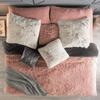 Bedding Shaggy Rose Pink Blanket with Sherpa King Size XL Soft Thick and Warm Blanket view 2