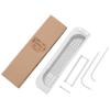 Telescopic Sink Rack Adjustable Sponge Soap Holder Dish Cloth Hanger Sink Tray, 2-in-1 Sink Caddy, Expandable Storage Drain Basket for Home Kitchen Kit view 4