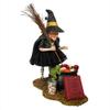 Bethany Lowe 11.75" Cauldron Chef Witch Brew Broom Frog Halloween Figurine Decor view 1
