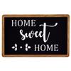 Anti-Fatigue Floor Comfort Mat - 18 x 30 Inch (Farmhouse Black) - Waterproof Non-Slip Rug - Easy to Clean Cushioned Mat for Kitchen, Bathroom, Standing Desk & Office - Achim Home Decor view 1