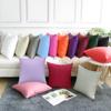4-Pack 100% Cotton Comfortable Solid Decorative Throw Pillow Case,Thmyo Square Cushion Cover Pillowcase Sublimation Blank Pillow Covers DIY Throw Pillowcase for Sofa Bedroom(24x24 inch/ 60x60cm,Grey) view 4