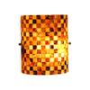 RADIANCE Goods Mosaic-Style Seashell Wall Sconce 8" Height view 1
