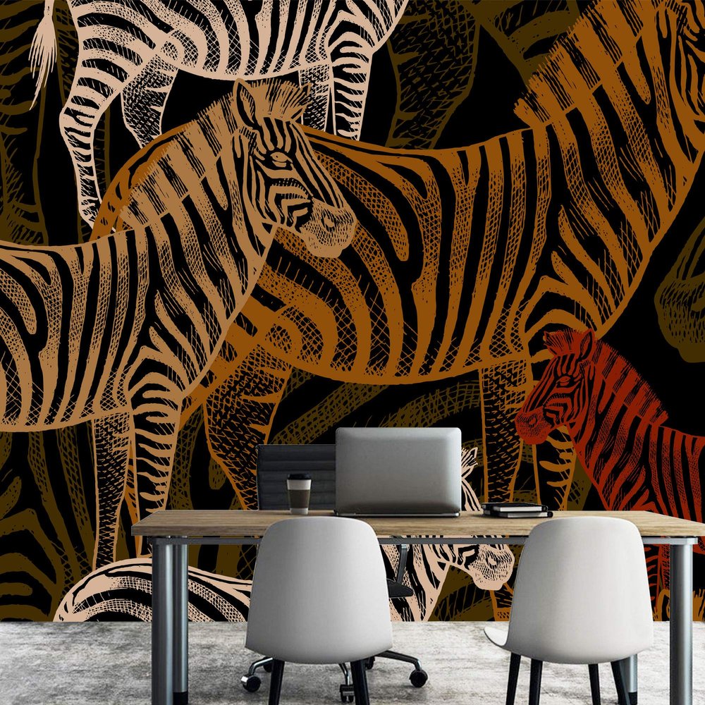 SIGNWIN Wall Mural Wild Animals Removable Self-Adhesive Wallpaper Wall Decoration for Bedroom Living Room - 100x144 inches