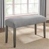 Steve Silver Co Emily Backless Bench view 2