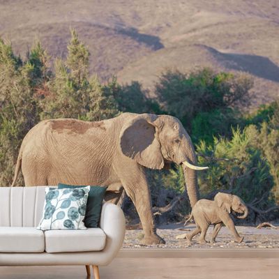 SIGNWIN Wall Mural Wild Animals Removable Self-Adhesive Wallpaper Wall Decoration for Bedroom Living Room - 66x96 inches