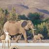 SIGNWIN Wall Mural Wild Animals Removable Self-Adhesive Wallpaper Wall Decoration for Bedroom Living Room - 66x96 inches view 2