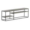 Furinno Moretti Modern Lifestyle TV Stand, French Oak Grey view 3
