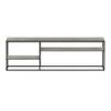 Furinno Moretti Modern Lifestyle TV Stand, French Oak Grey view 4