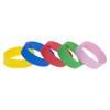 Muka 20 PCS Rubber Bracelets 1 Inch Wide Silicone Wristbands for Adults view 4