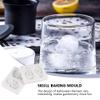 2Pcs Halloween Skull Silicone Cake Mold Set for Fondant Baking Chocolate Candy Jelly Ice Cubes Diy Crafts 2.87X2.16X0.51 Inch view 4